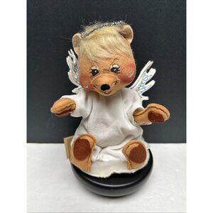 Annalee Christmas Angel 9" Bear 1993 Pose-able Made In U.S.A  #8053 with Tag